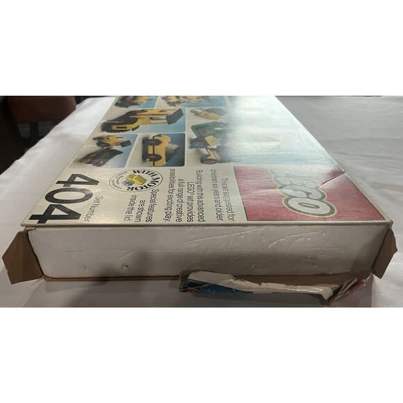 Vintage LEGO Universal Building Set #404 W/ Orig. Box And Instruction Manual - Picture 6 of 16